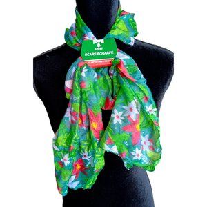 Christmas Scarf - Green Christmas Scarf by Christmas House